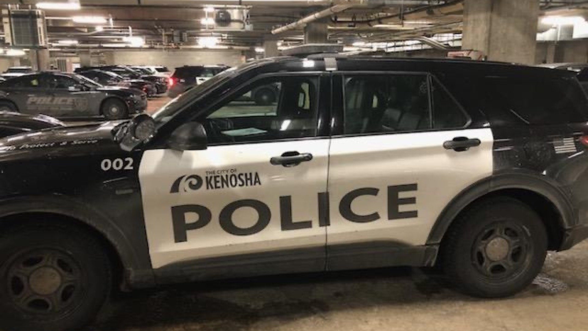 A patrol vehicle on duty in downtown Ripley.